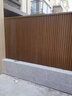 同聚发户外塑木长城板墙板栅栏隔断格栅板二代共挤木塑板围栏围墙花园 样品寄件（已选颜色） 实拍图
