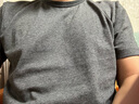 AK ARMY纯棉重磅短袖t恤男夏季款男士休闲百搭圆领复古体恤纯色打底衫 花灰色 M 实拍图