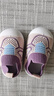 宝宝软底休闲鞋幼儿园小童防滑运动鞋宝宝学步飞织鞋四季童鞋男女 紫色-飞织 内长12.5cm 9-12个月 实拍图