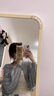 妙奕嘉外搭开衫薄款女配裙子镂空针织衫上衣女夏天夏季新款防晒罩衫薄款 镂空针织开衫【灰色】 M 【建议90-105斤】 实拍图