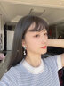 GCKK树叶珍珠耳环女新款甜美仙气耳坠小众百搭高级感耳饰生日礼物 树叶珍珠耳环蓝色耳针 实拍图