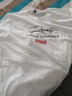 雾卡 【纯棉2件装】短袖t恤男潮流宽松大码夏天新款休闲纯色半袖T恤 鹿角白色+大R白色 5XL 建议195-210斤 实拍图