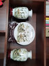 景鑫景德镇陶瓷器中式花瓶摆件客厅插花玄关酒柜办公室装饰工艺品瓷盘 黄山川秀色三件套（配全套底座） 实拍图