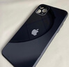 新爵 苹果11手机壳玻璃iphone11pro max镜面镜头全包液态水彩新款男女防摔超薄个性硅胶软 亮黑色【镜头全包】 苹果11 -6.1英寸 实拍图