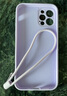 谜麟 适用苹果12手机壳液态硅胶摄像头全包iPhone12ProMax手机壳防摔苹果12Pro保护壳防滑软壳 苹果12pro【草紫色+全屏钢化膜+挂绳】 实拍图