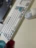 联想（Lenovo）蓝牙无线键鼠套装可充电无线键盘带卡槽双模蓝牙键盘鼠标套装笔记本台式电脑平板手机通用办公键盘 蓝色【键鼠套装】 【无线2.4G+蓝牙】双模 实拍图