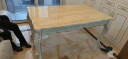 梦美斯宣 餐桌 欧式餐桌椅美式饭桌子大理石实木餐桌椅组合餐厅家具 235 1.3/1.5天然米黄玉餐桌B款 餐桌 实拍图
