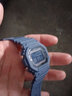 Mtin适用于Casio卡西欧G-SHOCK DW5600 GW5610 G-5600E GW-B5600小方块树脂手表带表壳手表配件 牛仔深蓝表带表壳 5600 实拍图
