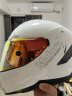 MOTORAX摩雷士R50S摩托车头盔全盔男女大尾翼安德森猫机车四季通用全盔 极光白 L（建议58-59 头围） 实拍图