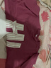 欧洛黛（OULUODAI）短袖t恤女宽松夏季新款透气休闲衣服女装时尚潮体恤衫纯棉短袖女 树莓红（Hi） L 实拍图