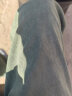康坦汀 裤子男春夏季ins高街潮牌休闲裤宽松学生运动长裤直筒前卫阔腿裤 绿色 XL 实拍图