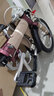 大行（DAHON）大行折叠自行车14寸超轻男女款轻巧便携成人城市自行车BYA412 粉色 实拍图