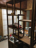 慢象红木家具非洲鸡翅木（学名：非洲崖豆木）博古架实木客厅隔断柜中式置物架古董多宝阁展示架D 一对 长172*宽26*高186 cm 实拍图
