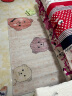 嘉瑞宝家用地毯ins风卧室床边毯可睡可坐房间保暖地毯80*160cm 三只小熊 实拍图