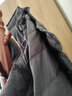 鸭鸭（YAYA）秋冬装反季轻薄羽绒服男马甲修身轻型保暖内胆马夹防寒轻便外套KX 黑色 M /170 实拍图