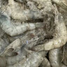 一虾一世界国产盐冻大虾 青虾对虾白虾基围虾 鲜活冷冻烧烤食材 16-18cm 特大4斤装 (净重3.5斤) 实拍图