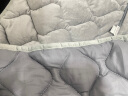 飞天 秋冬抱枕被子两用抱枕毯 加厚加大办公室靠垫被抱枕汽车内折叠 灰色(有拉链) 加厚4斤大号1.5*2.1m 实拍图