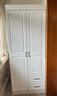 索友（CVOY） 衣柜卧室现代简约平开门组装实木质简易家用柜子收纳大衣橱 【四门】160cm主柜 免漆板材 实拍图