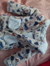 童泰秋冬季夹棉婴儿衣服3月-3岁宝宝对开棉服上衣加厚外套 蓝色 80cm 晒单实拍图
