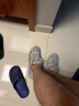 亚瑟士ASICS男鞋跑步鞋缓震透气跑鞋运动鞋GEL-CONTEND 4【YH】 褐色/深蓝 39.5 实拍图