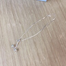 沫兰（MOLADY）轻奢S925银脚链女士时尚脚环足饰品女生日纪念日礼物送女友 [925银]好运铃铛脚链*轻奢礼盒 实拍图