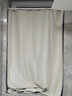 柏格美 欧式简约小窗帘轻奢低调款防水浴帘套装免打孔窗帘遮挡门帘卫生间加厚防霉隔断布帘子 米白+环+伸缩杆（挂环款） 挂环款帘宽100*高150（适用窗宽75-95） 实拍图