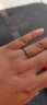 喜钻生日礼物白18K金钻戒女人花求婚结婚钻石戒指女 实拍图