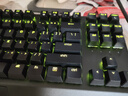 雷蛇（Razer）黑寡妇蜘蛛V3竞技版 机械键盘 87键 电脑游戏电竞 RGB背光 绿轴  实拍图
