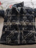 传美（Chuanmei）冬季男士睡衣纯棉夹棉三层加厚保暖男式棉袄可外穿大码家居服套装  MT6042 175【XL】 实拍图
