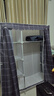 爱美穗简易衣柜家用卧室布衣柜出租房用结实耐用组装简约现代全钢架衣橱 1.3米 格子(加固 2门 x 组装 实拍图