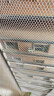 九千谷阳台防护网  垫板网耐晒隔断防撞防坠白色0.8孔1.2米宽3米长4367 实拍图