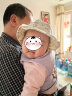 Aengbay昂贝 女宝宝遮阳帽外出洋气婴儿蝴蝶结防晒公主渔夫帽女童帽子 甜美花间 22.5cm（适合6-12个月） 晒单实拍图