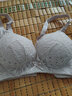 都市丽人内衣女薄模杯无钢圈大胸显小大杯蕾丝洞洞杯聚拢文胸2B0515 贝壳肤 80B 实拍图