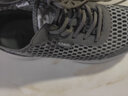 骆驼（CAMEL）男鞋 春夏户外休闲鞋舒适透气网面情侣运动休闲网鞋轻质 A922303150 灰/白男款 43 实拍图