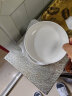 陶相惠骨瓷盘子家用菜盘釉下彩深盘5.5英寸2个装纯白陶瓷点心盘子微波炉 实拍图
