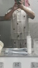 蕉内【周冬雨同款】520H睡衣男女士夏季冰丝凉感短袖情侣家居服送女友 【短袖短裤男】咖色条纹-咖啡 M 实拍图