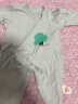 贝瑞加（Babyprints）新生儿蝴蝶衣2件装婴儿纯棉连体衣初生宝宝衣服亲肤柔软 绿52 晒单实拍图