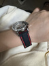 马克华菲（FAIRWHALE）手表男士机械表全自动镂空飞轮时尚男表国潮夜光防水瑞士品质腕表 绅士-银壳灰面钢带 实拍图