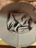蕉下（beneunder）防晒帽子男面罩遮阳太阳帽登山帽渔夫钓鱼帽户外TS57424灰 晒单实拍图