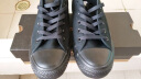 匡威（Converse）官方 All Star男女经典低帮帆布鞋黑色101007 1Z635/黑色 35 实拍图
