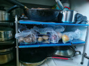格拉菲亚不锈钢下水槽架厨房置物架锅架伸缩储物架可调节收纳架橱柜分层 39侧宽-双层-配8钢板 实拍图