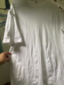 JEANSWEST LIFE真维斯白色t恤男士纯棉夏季宽松休闲短袖情侣潮牌男女款半袖体恤 实拍图