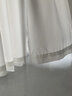 馨菲羽幻影纱窗帘纱帘透光不透人客厅阳台飘窗装饰白纱窗纱2025年新款纱 霜白色 宽1.0*高1.3挂钩促销一片装 实拍图