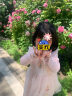 戴维贝拉（DAVE＆BELLA）夏装女童连衣裙宝宝洋气公主裙蓬蓬裙儿童裙子DBM14099粉色 实拍图