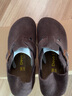 Devo软木鞋时尚两穿单鞋休闲舒适勃肯鞋平跟时尚半拖踩跟女鞋 56144 深棕反绒皮 36 （建议拍小一码） 实拍图