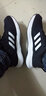 阿迪达斯（adidas）男鞋子2025秋冬季新款网面透气跑步鞋耐磨休闲鞋软底缓震运动鞋  黑色/白 网面透气 建议拍大半码 43 (265mm) 实拍图