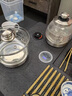 向豐 整套乌金石茶盘紫砂茶具套装 带全自动电器功夫茶台茶海 四合一茶杯茶壶电磁炉茶托盘套装 小舟（全自动不锈钢套装） 70*40*3cm 实拍图