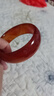 碧凤阁 玛瑙手镯 红色玉石手镯 加宽加厚女款手镯 实拍图