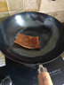 臻三环正宗章丘铁锅手工炒锅炒菜锅无涂层  一环轻音锅具礼盒套装 古法原色32cm+锅铲+锅盖 3件套 实拍图