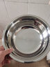 龙之帆加厚304不锈钢汤盆不锈钢菜盆饭盆面盆碗多用盆不锈钢小汤碗 304汤碗26cm 实拍图